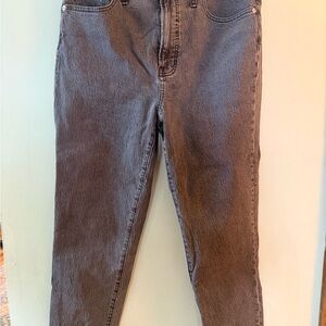 Madewell Charcoal Denim Pants size 30 waist.